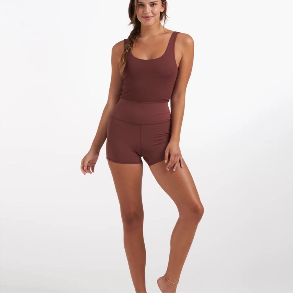 Vuori Chocolate Brown Studio Romper